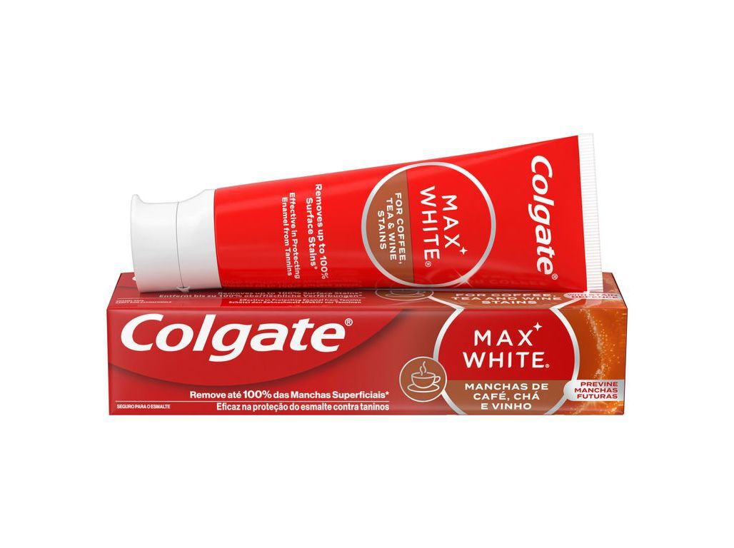 PASTA DENT&Iacute;FRICA COLGATE MAX WHITE MANCHAS CAF&Eacute; 75ML image number 0