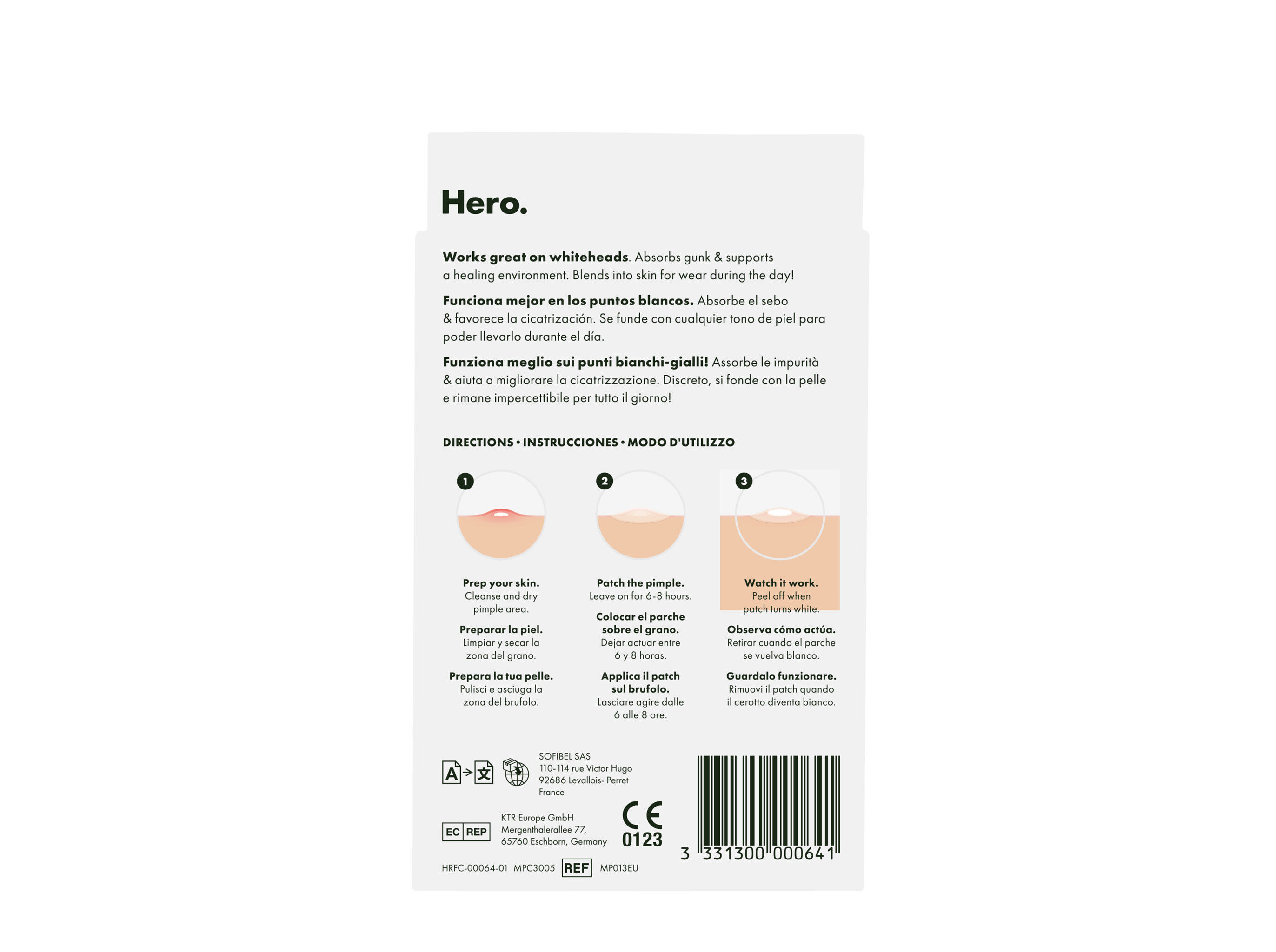 PIMPLE PATCH HERO THE ORIGINAL 24 UN image number 1