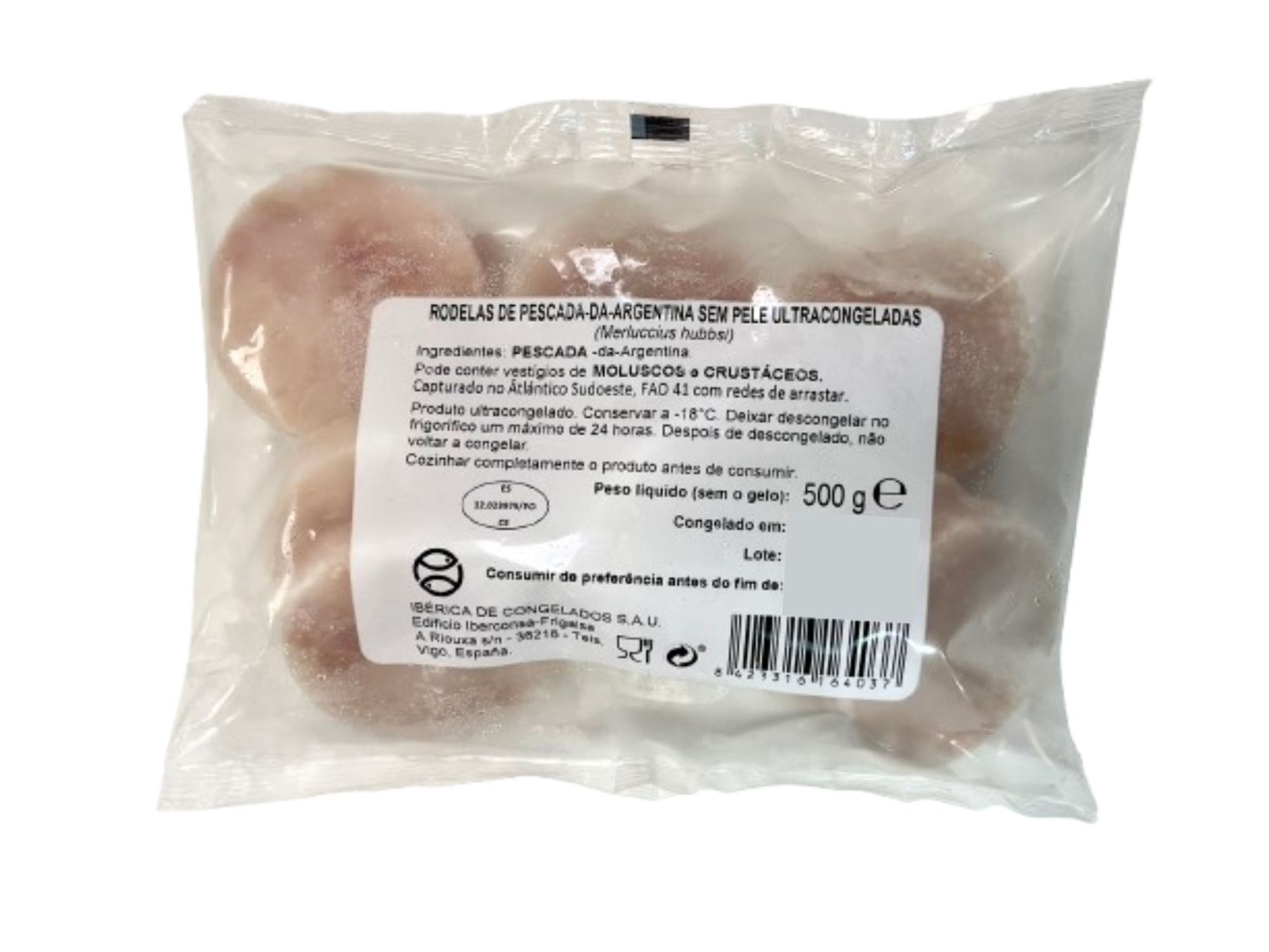 RODELAS DE PESCADA CONGELADAS 500 GR image number 0