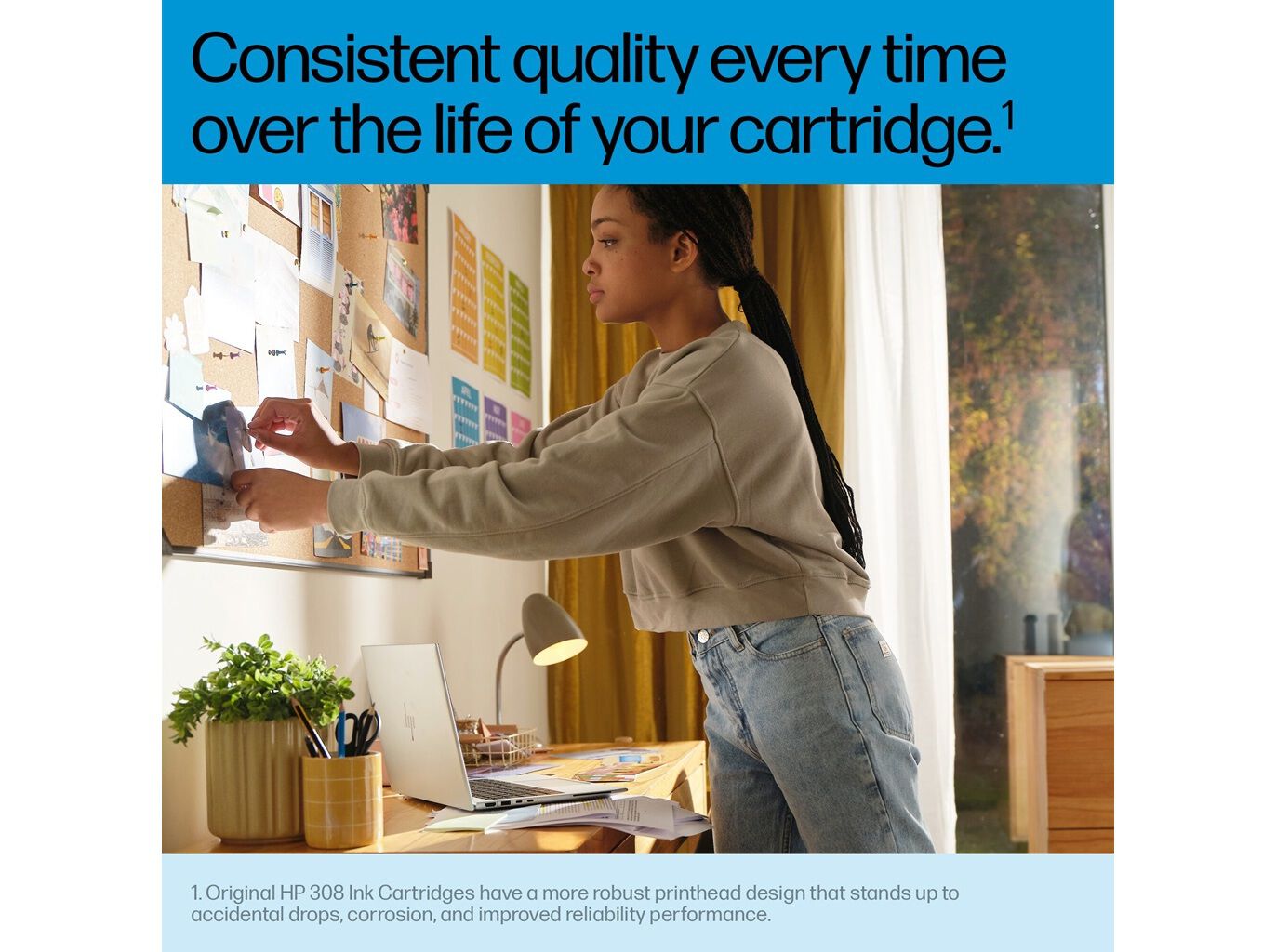 TINTEIRO ORIGINAL HP 308 PRETO E TRI-COLOR image number 6