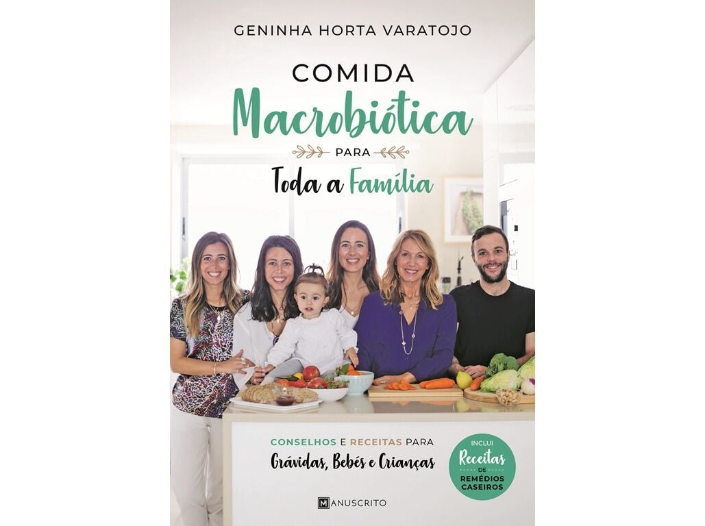 LIVRO COMIDA MACROBI&Oacute;TICA GENINHA HORTA VARATOJO image number 0