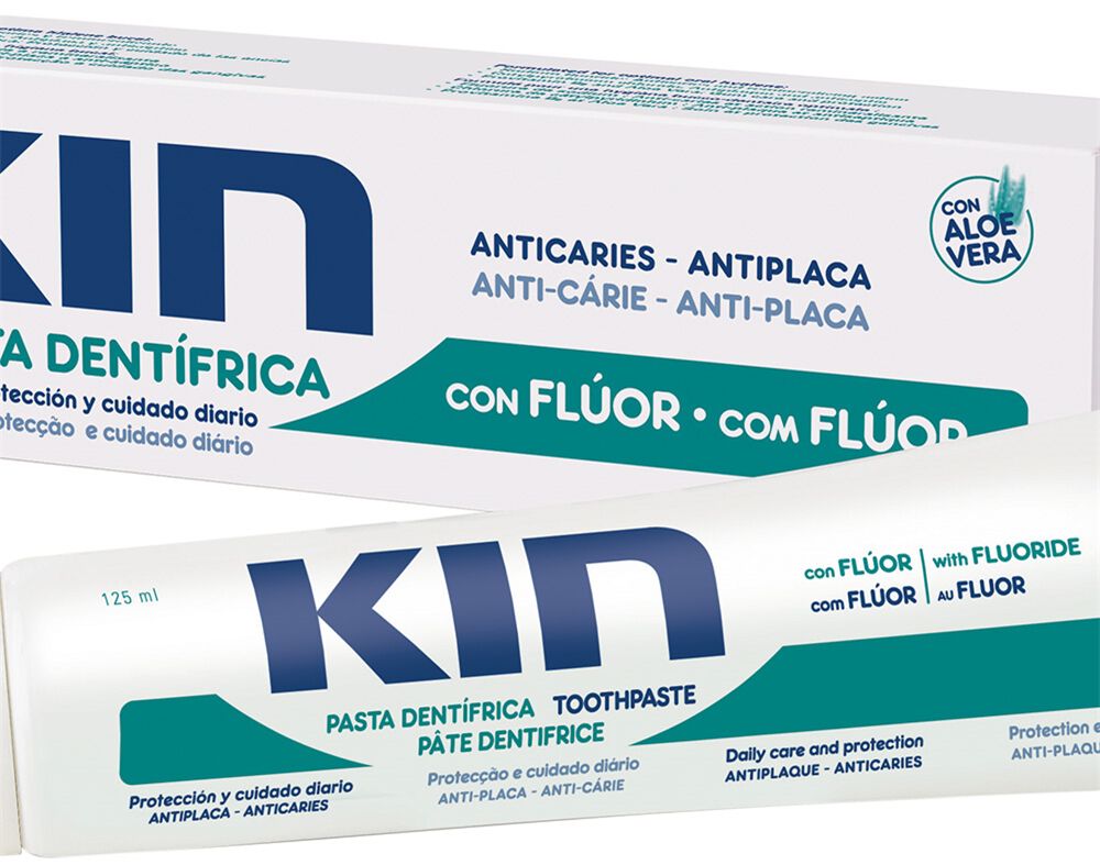 PASTA DENTIFRICA KIN COM FLUOR 125ML