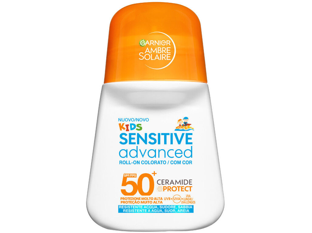 PROTETOR SOLAR AMBRE SOLAIRE S ADV KIDS ROLL ON SPF50 50ML