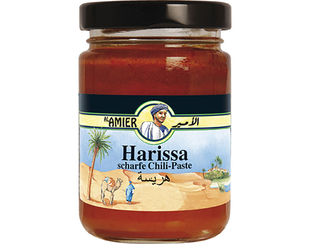 PASTA HARISSA AL AMIER COM CHILI PICANTE 130G