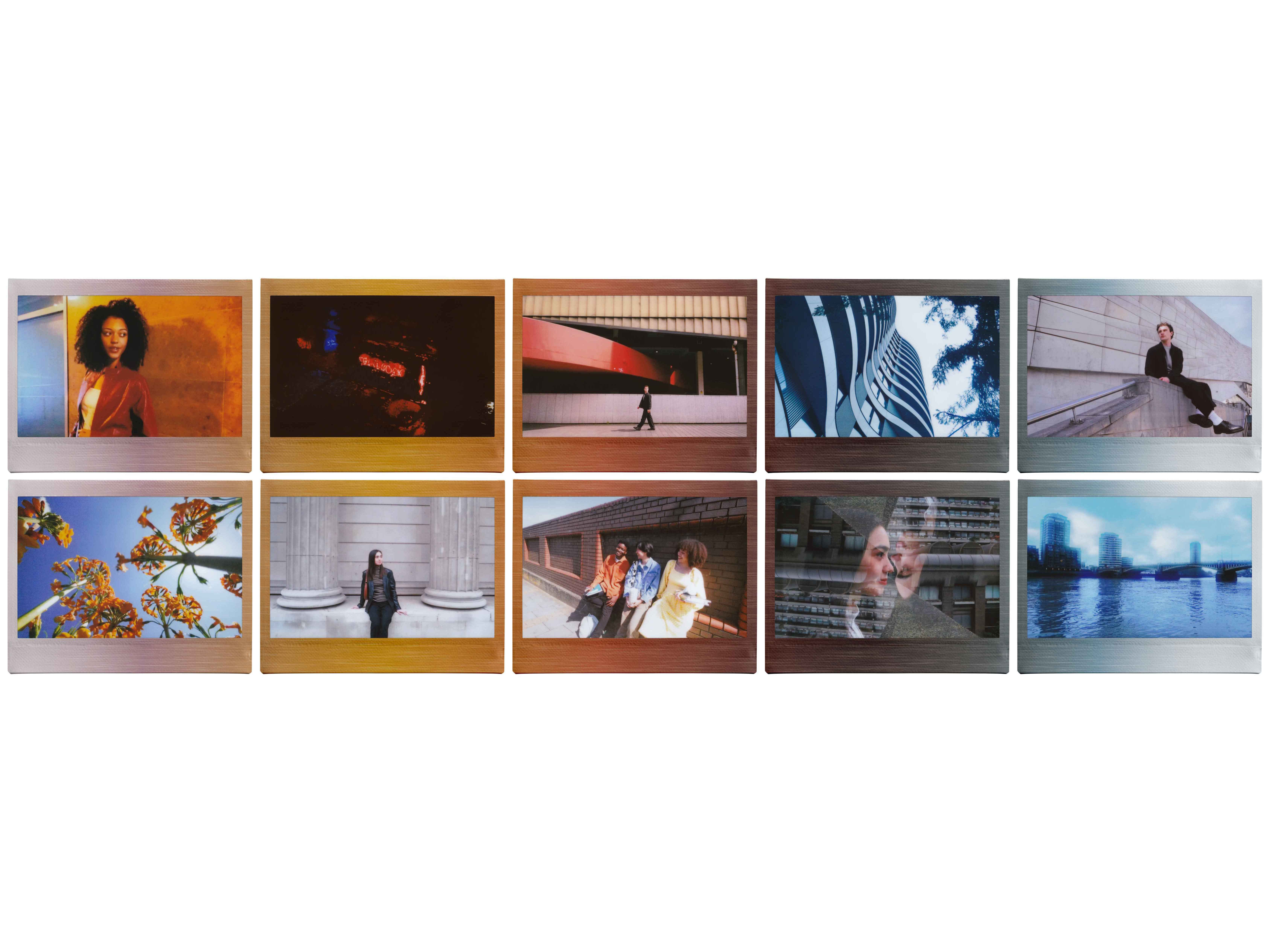 CARGA WIDE FUJIFILM INSTAX WIDE BRUSHED METAL 10PK image number 1