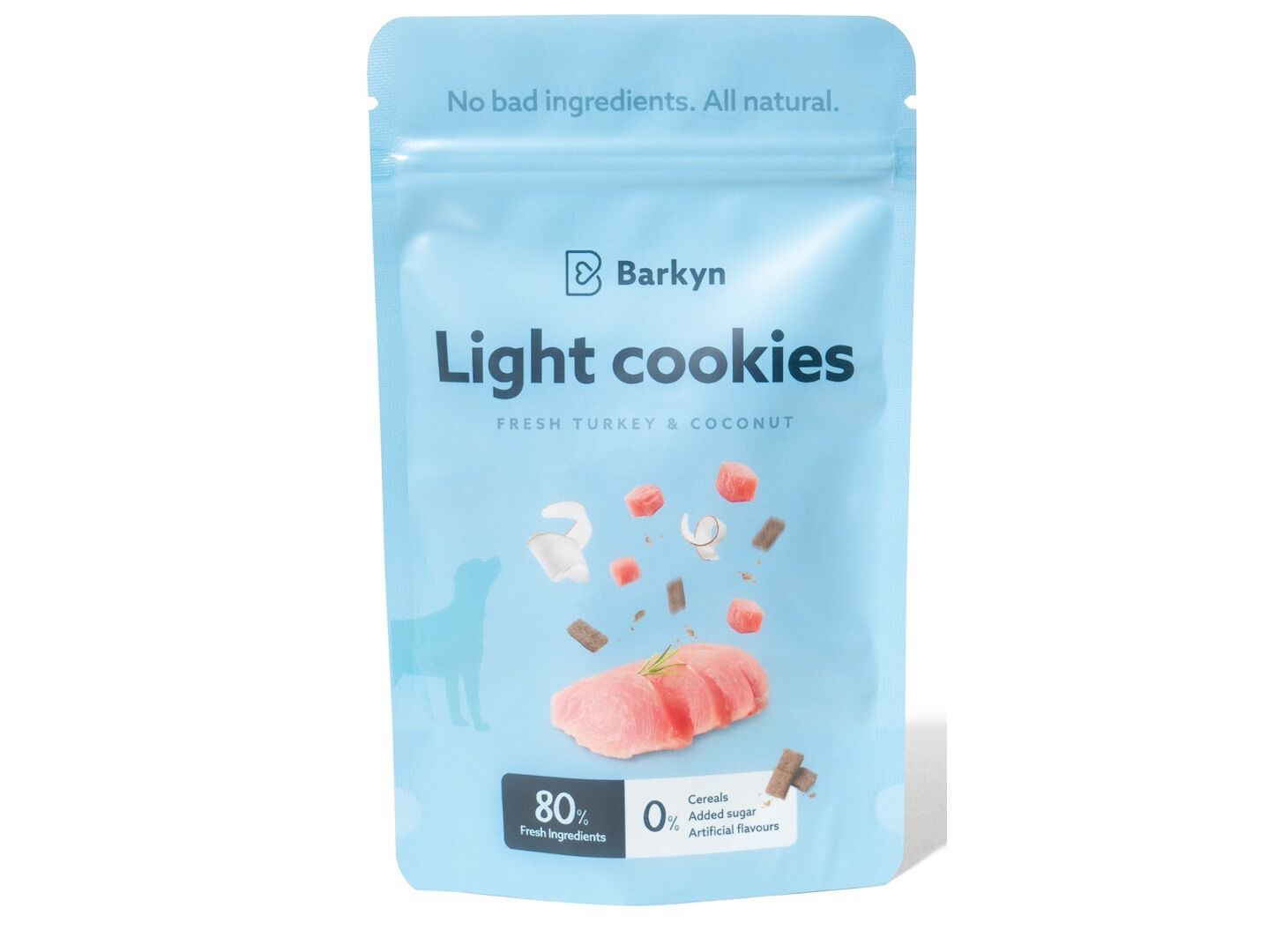 SNACKS PARA C&Atilde;O BARKYN PERU FRESCO E COCO 60G