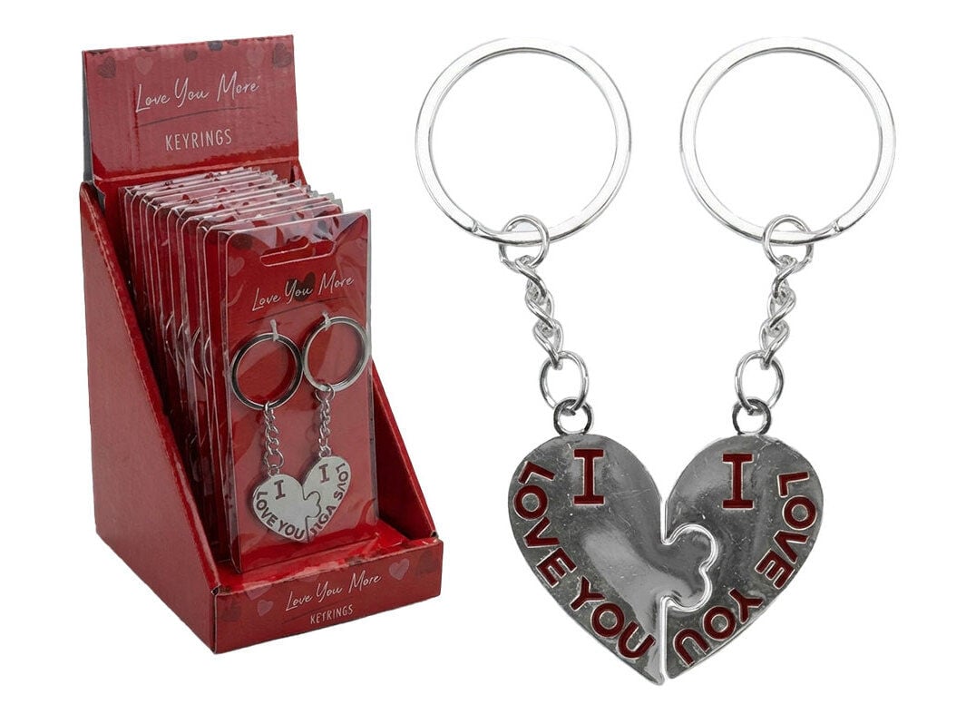 CONJUNTO PORTA-CHAVES DO ART I LOVE YOU