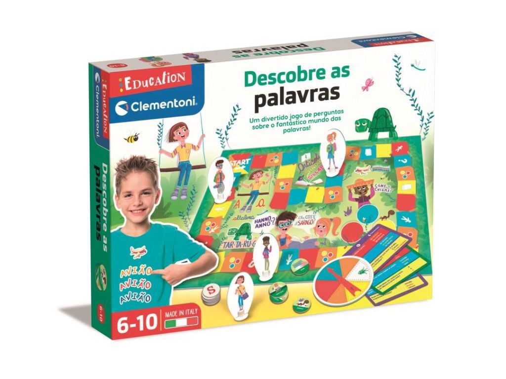 JOGO DESCOBRE AS PALAVRAS CLEMENTONI