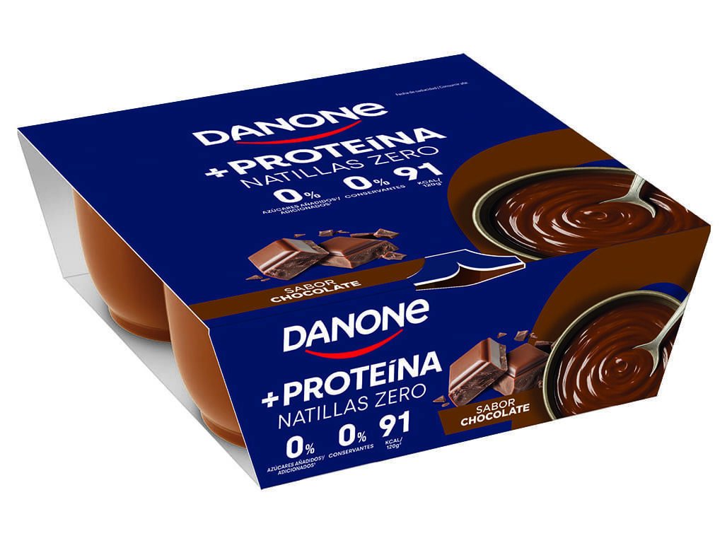 SOBREMESA DANONE PROTE&Iacute;NA CHOCOLATE 4X120G