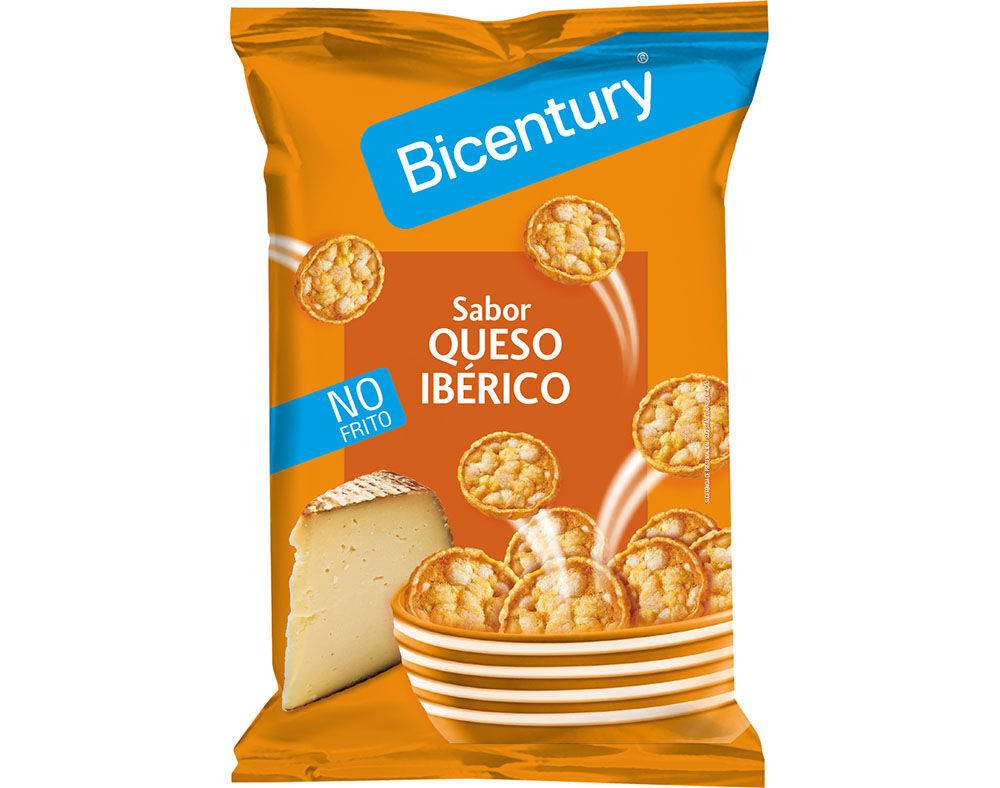 TORTITAS BICENTURY MINI QUEIJO IB&Eacute;RICO 70G image number 0