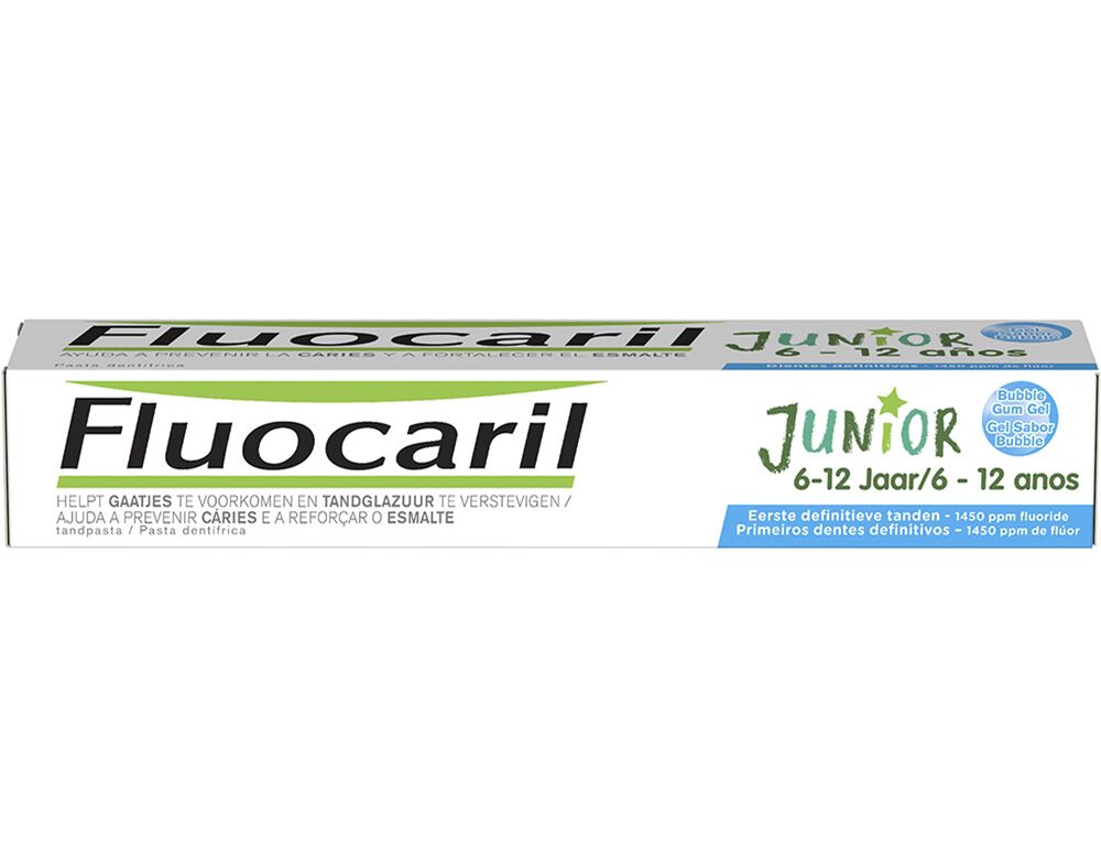 PASTA DENTIFRICA FLUOCARIL J&Uacute;NIOR BUBBLE 7-12 75ML image number 0