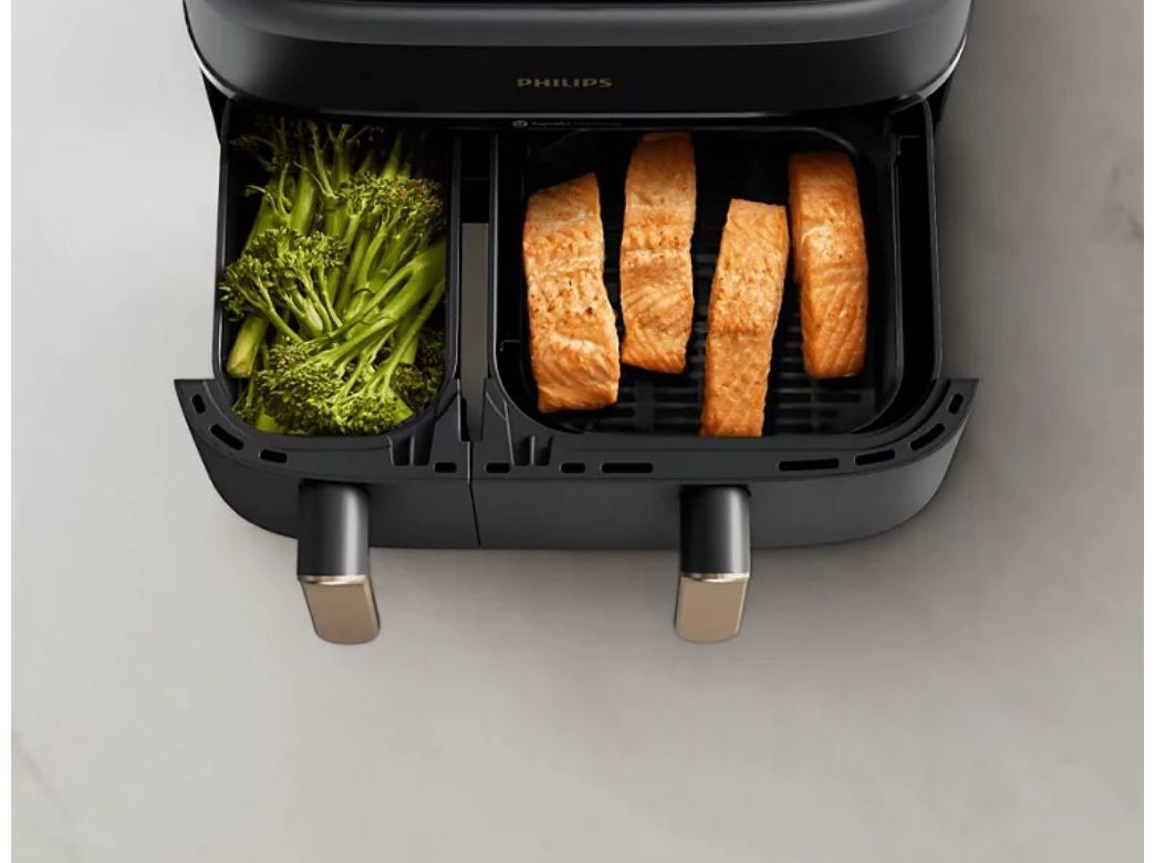 FRITADEIRA AIRFRYER PHILIPS DUAL BASKET NA352/00 S&Eacute;RIE 3000 9 L 2750 W image number 4