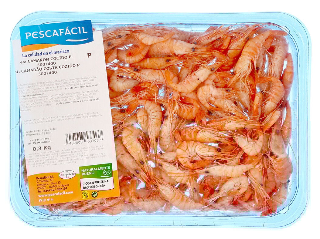 CAMAR&Atilde;O COSTA COZIDO 300G