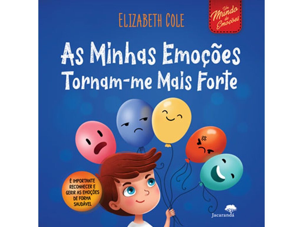 LIVRO AS MINHAS EMO&Ccedil;&Otilde;ES TORNAM-ME MAIS FORTE DE ELIZABETH COLE image number 1