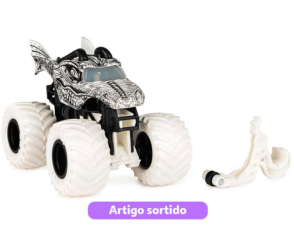VE&Iacute;CULOS 1:64 MONSTER JAM MODELOS SORTIDOS image number 8