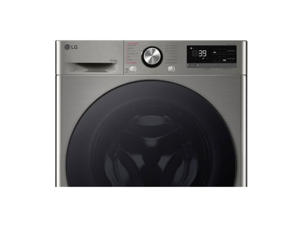 M&Aacute;QUINA DE LAVAR E SECAR ROUPA LG F4DR7010SGS8 (10/6KG D SILVER) image number 5