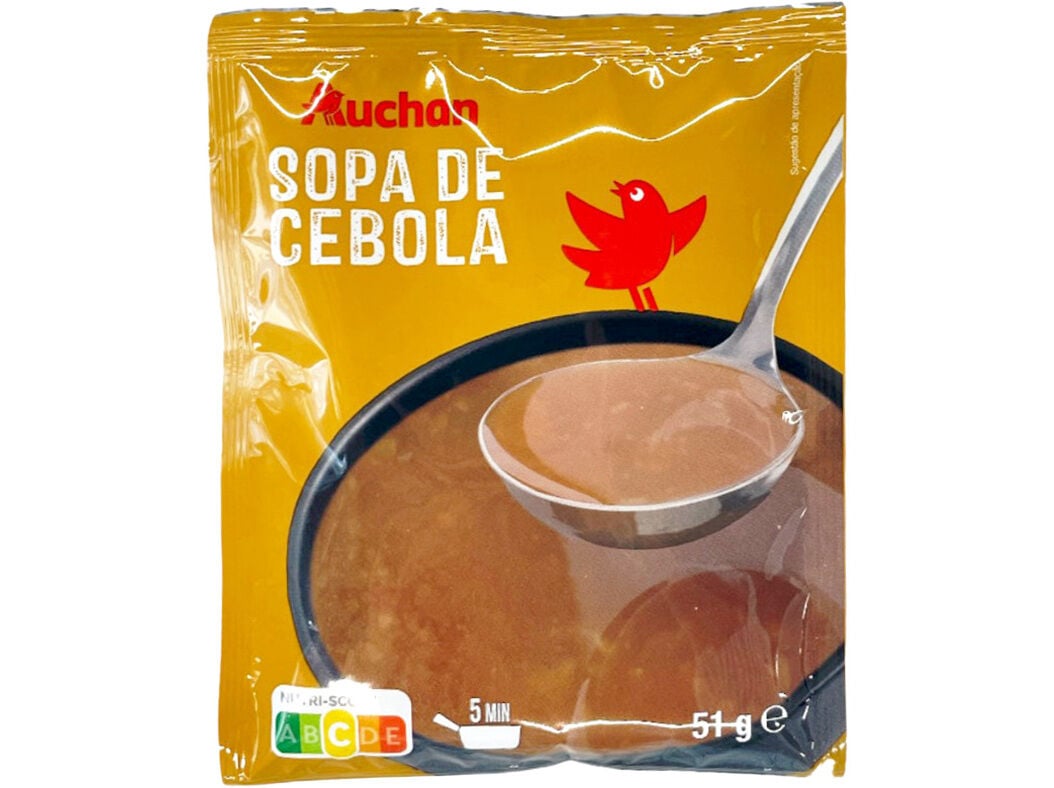 SOPA AUCHAN DE CEBOLA 51G