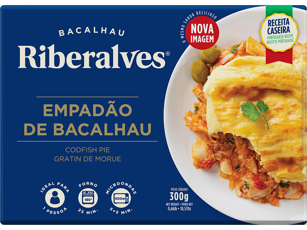 EMPAD&Atilde;O DE BACALHAU RIBERALVES 300G image number 0
