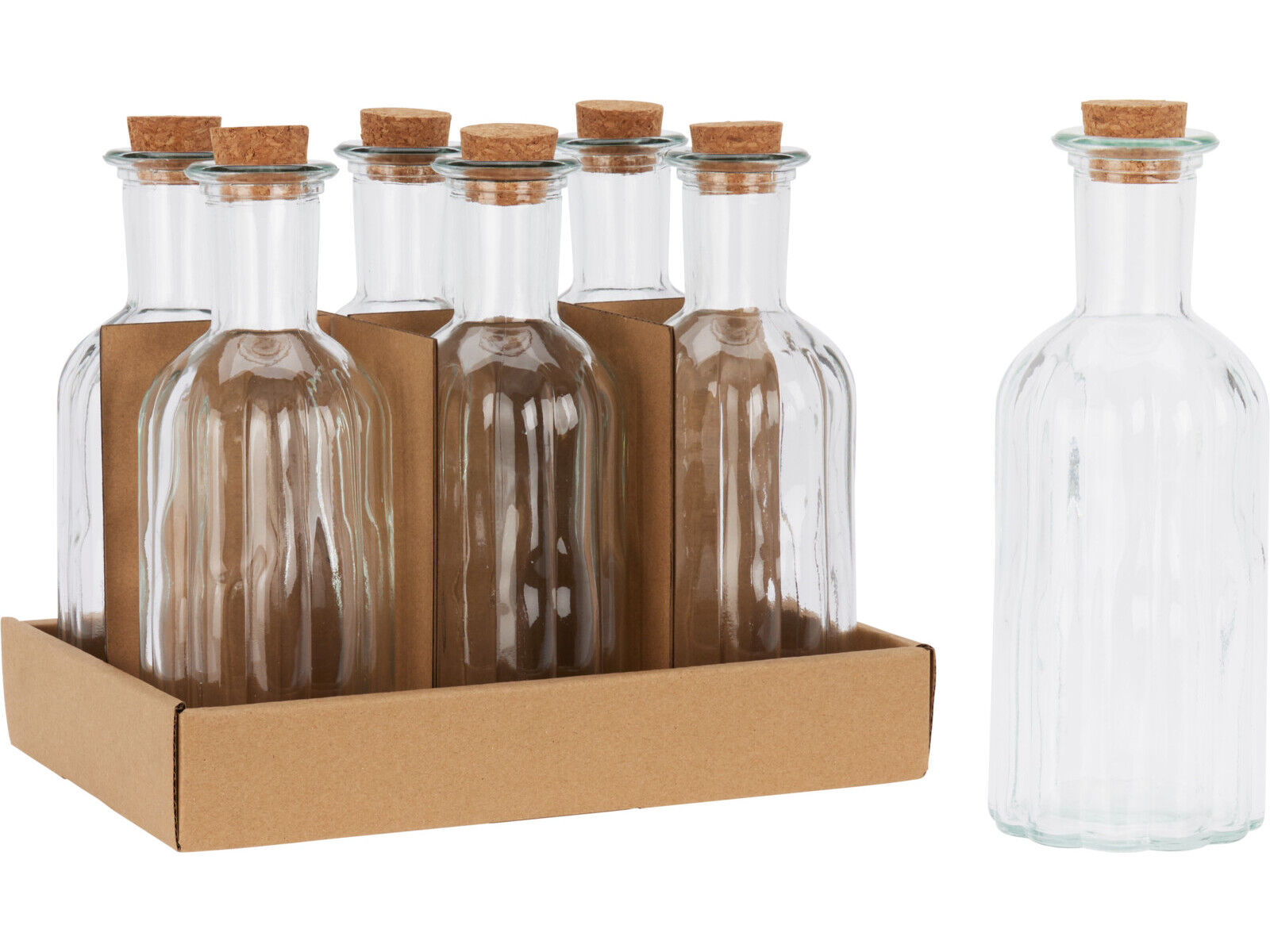 FRASCO VIDRO COM TAMPA 500ML image number 1