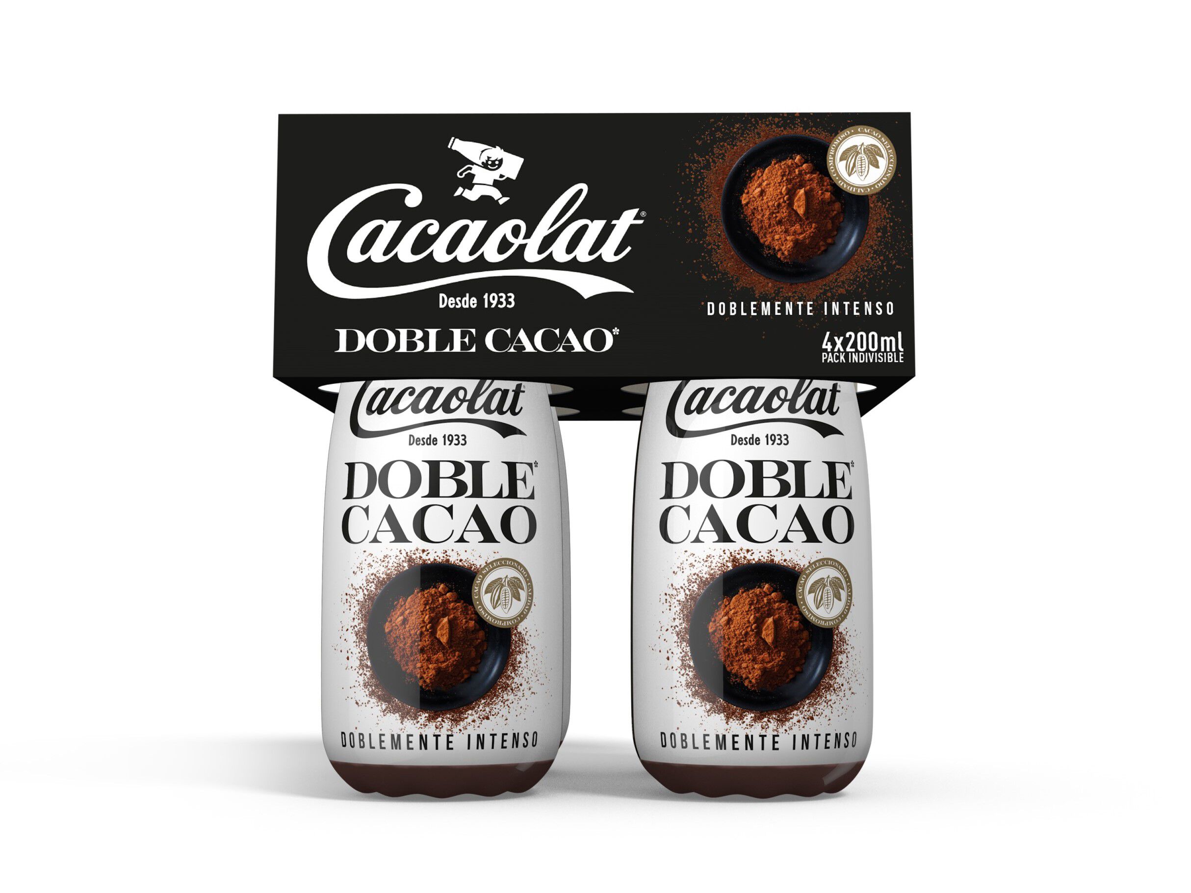 LEITE UHT CACAOLAT DOBLE CACAO 4X200ML