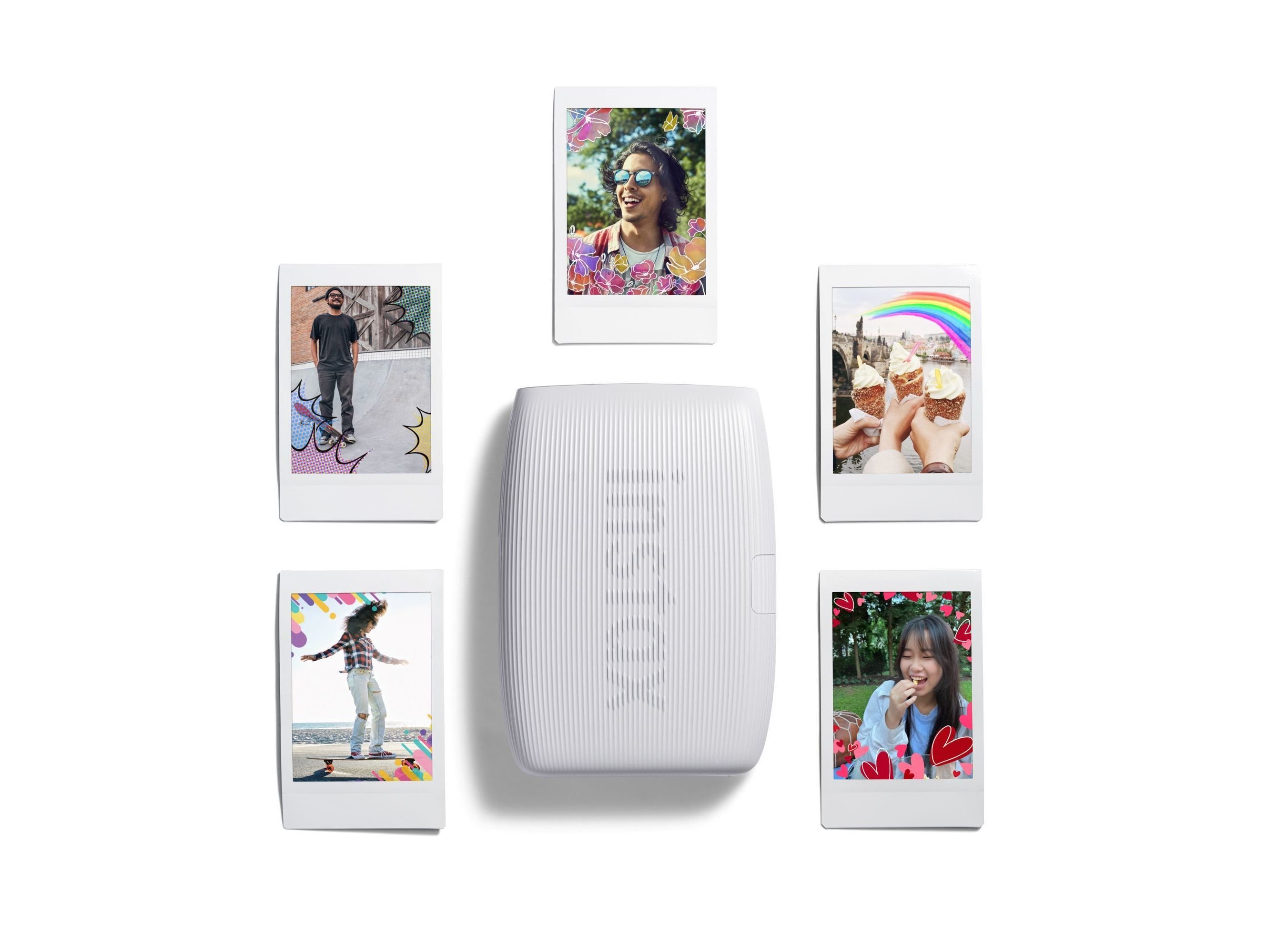 IMPRESSORA FOTOGRAFIA FUJIFILM WHITE INSTAX MINI LINK 3 image number 3