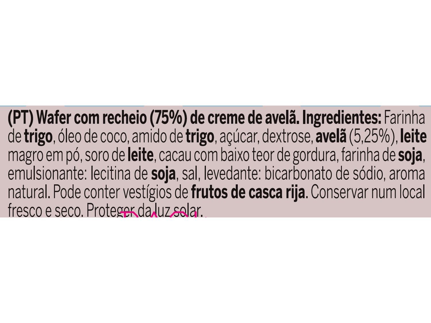 BOLACHAS WAFERLAND AVEL&Atilde; 175G image number 1