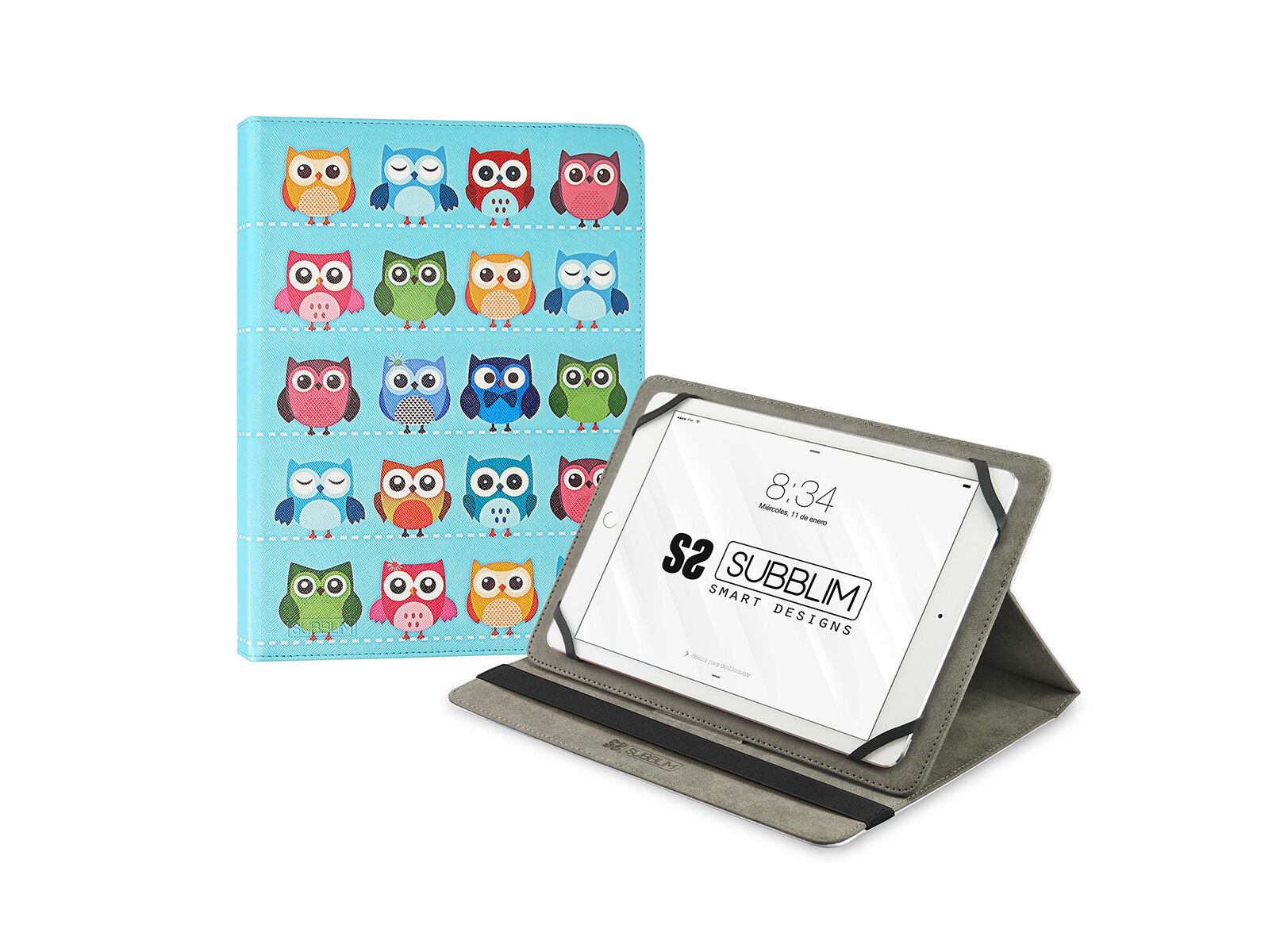CAPA UNIVERSAL TABLET SUBBLIM AT&Eacute; 10.1" OWLS image number 2
