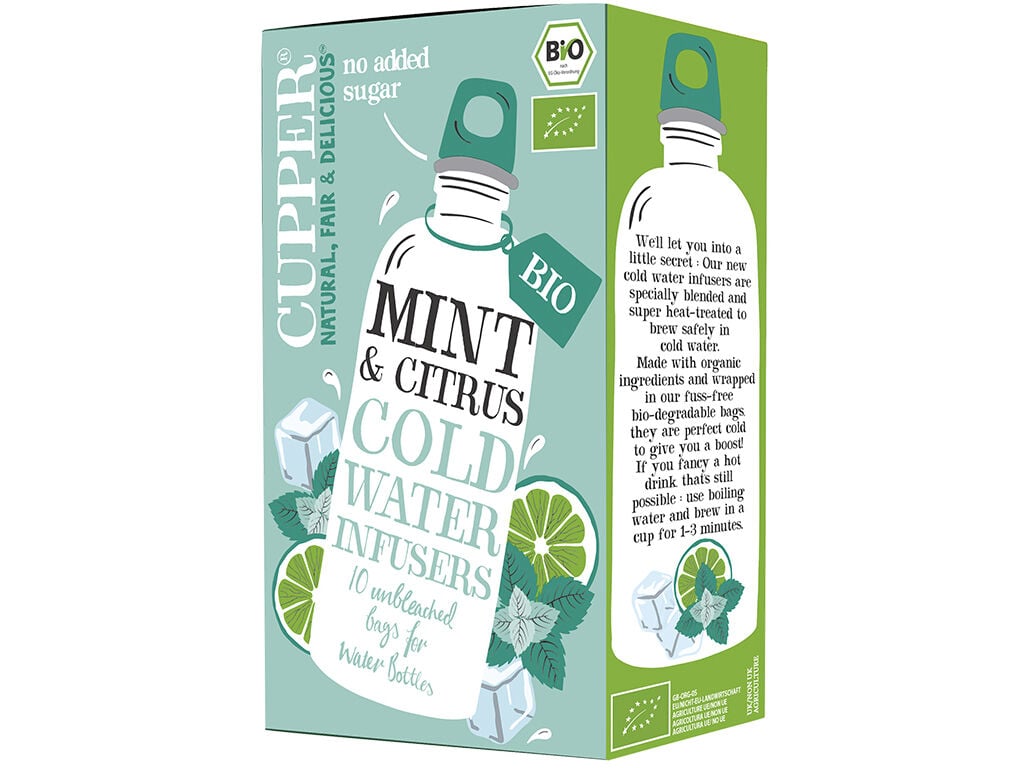 INFUS&Atilde;O FRIA CUPPER MENTA E CITRUS BIO 10 SAQ image number 1