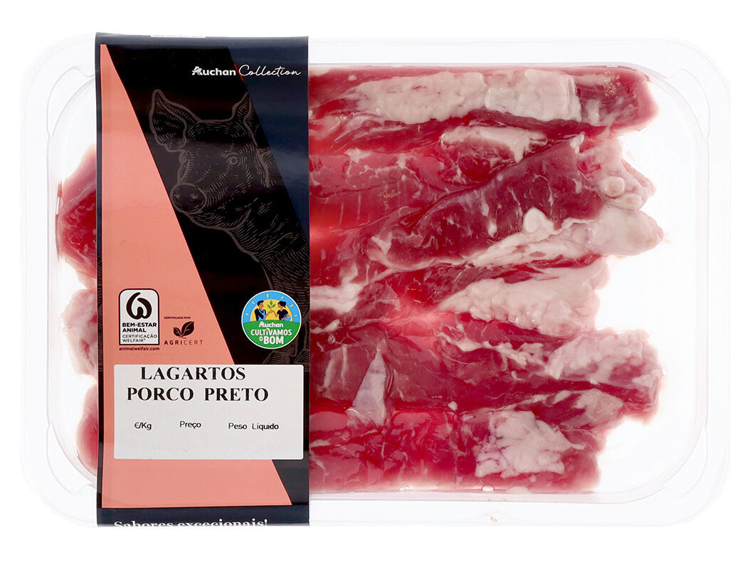 LAGARTOS PORCO PRETO AUCHAN CULTIVAMOS O BOM 250GR image number 0