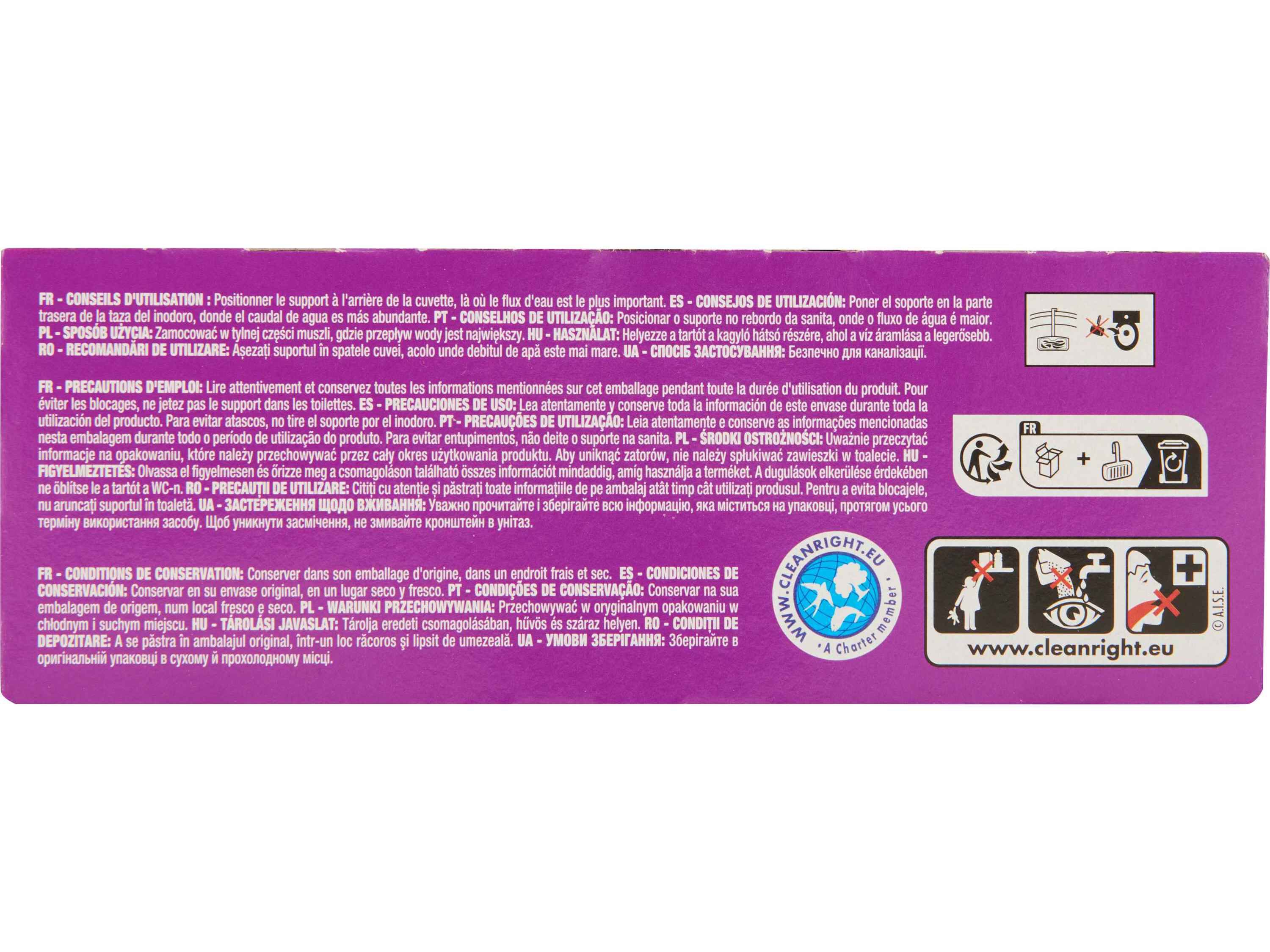 BLOCO WC AUCHAN LAVANDA 3UN image number 3