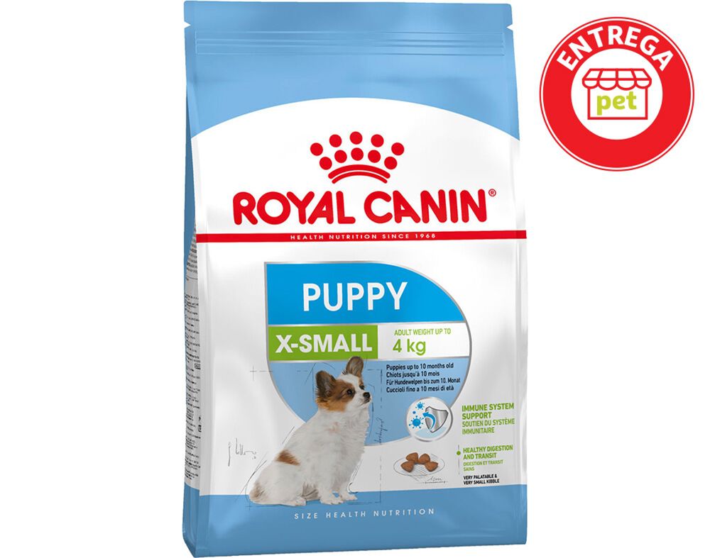 RA&Ccedil;&Atilde;O C&Atilde;O ROYAL CANIN X-SMALL JUNIOR 1.5 KG image number 1