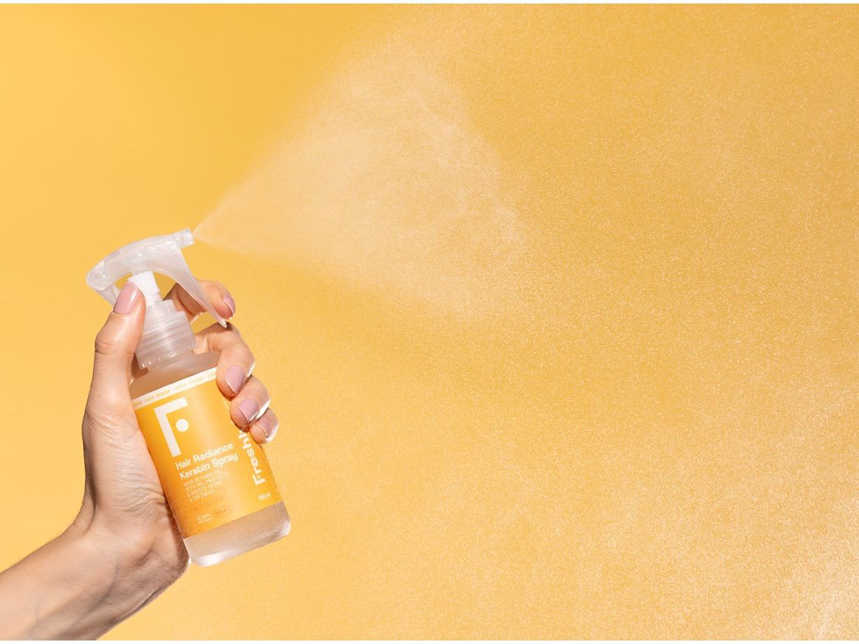 SPRAY LEAVE-IN FRESHLY HAIR RADIANCE 100ML image number 2