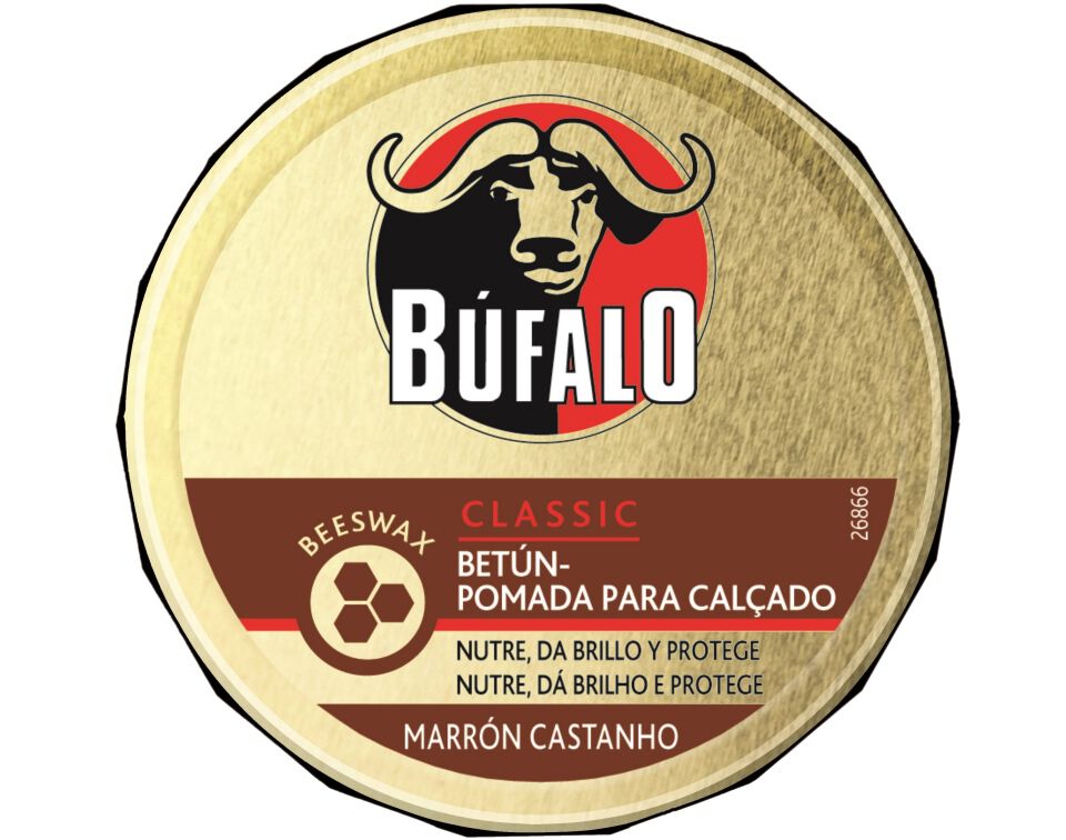 Creme Bufalo Calçado Lata Castanha 75ml | Auchan