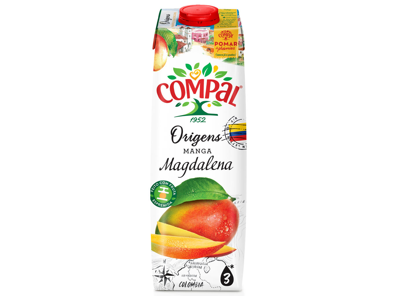 N&Eacute;CTAR COMPAL ORIGENS MANGA MAGDALENA 1L