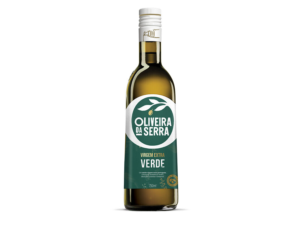 AZEITE OLIVEIRA DA SERRA VIRGEM EXTRA SELEC&Atilde;O AZEITONAS VERDES 750ML
