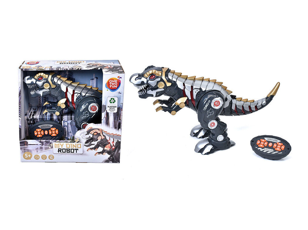 ROBOT DINO TREX ONE TWO FUN R/C 42CM