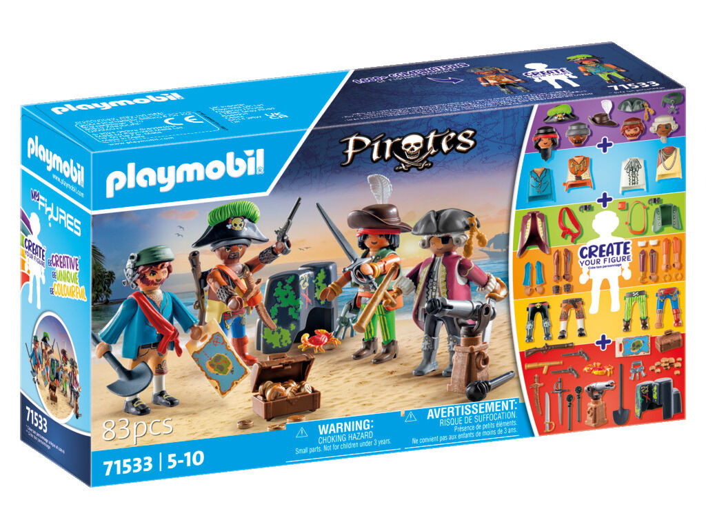 MY FIGURES: PIRATAS PLAYMOBIL 71533 image number 0