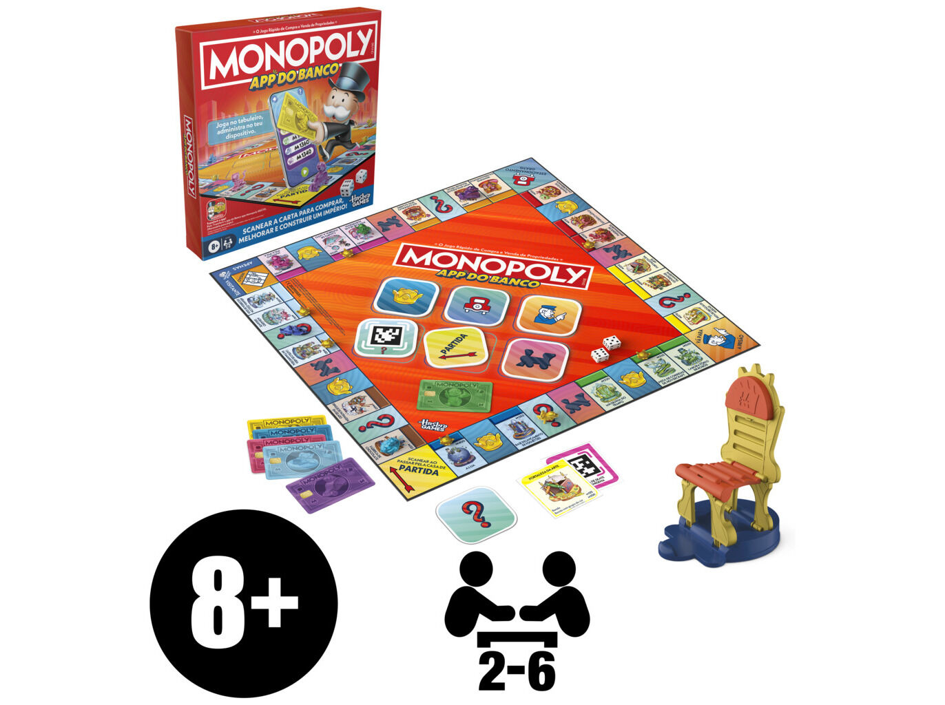 MONOPOLY HASBRO APP DO BANCO image number 1