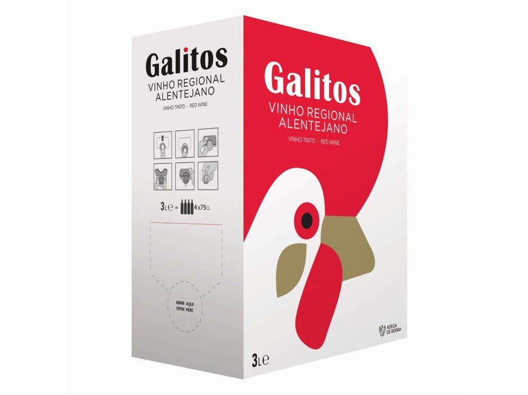 VINHO TINTO GALITOS REGIONAL BAG IN BOX 3L image number 0