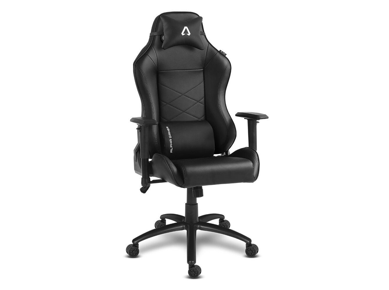 CADEIRA GAMING ALPHA GAMER AGATENA-BK ATENA PRETA image number 4