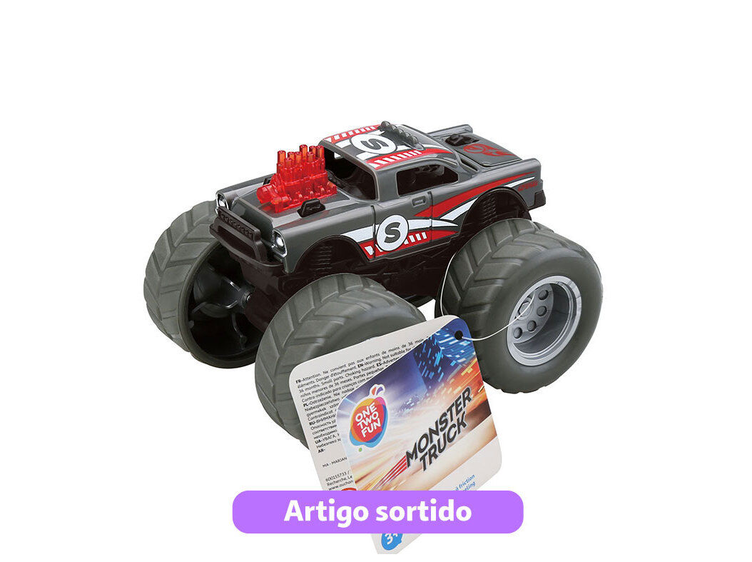 CARRO FRIC&Ccedil;&Atilde;O ONE TWO FUN 9CM MODELOS SORTIDOS image number 4