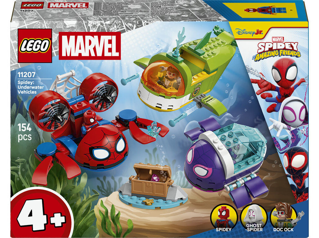 SPIDEY VE&Iacute;CULOS SUBAQU&Aacute;TICOS LEGO SPIDEY 11207