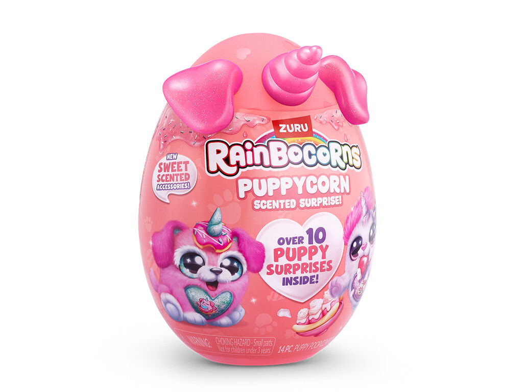 PELUCHE PUPPY CONCENTRA RAINBOCORNS S6 PEQUENO MODELOS SORTIDOS image number 1