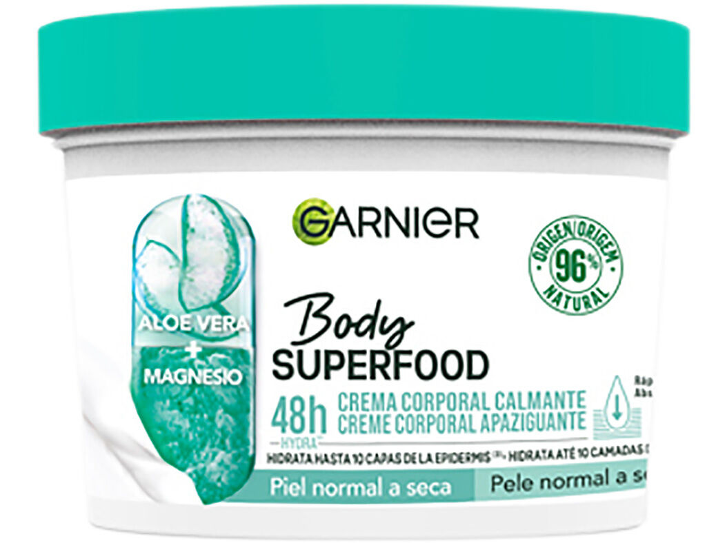 CREME CORPO GARNIER BODYFOOD ALOE VERA 380ML image number 0