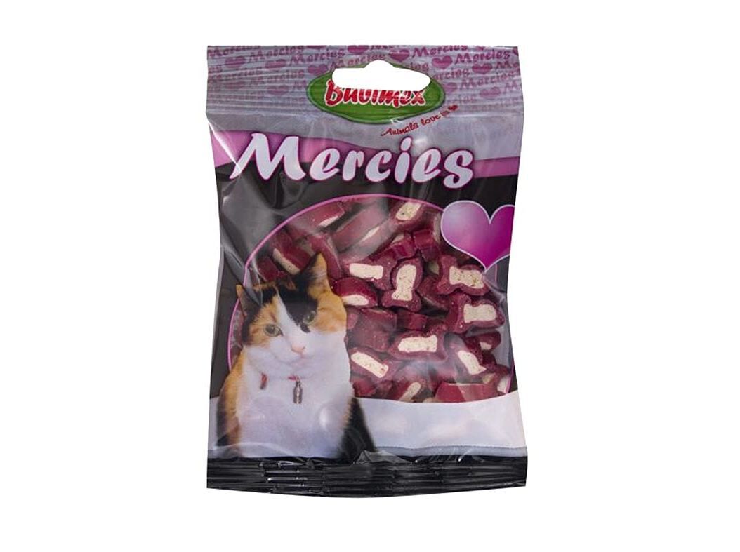 SNACK GATO MERCIES BUBIMEX SEMI HUMIDO SALM&Atilde;O 100G