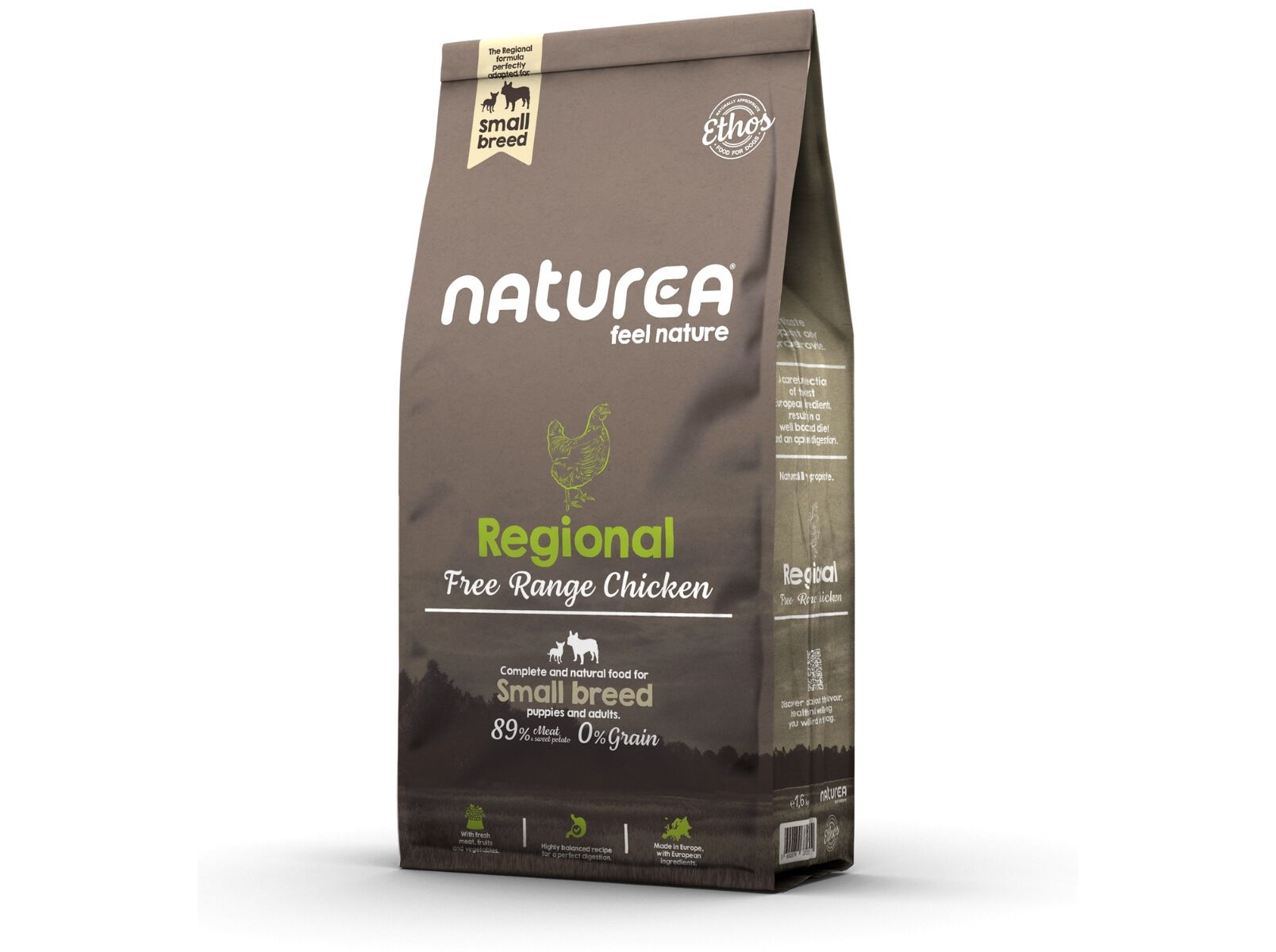 RA&Ccedil;&Atilde;O PARA C&Atilde;O NATUREA FRANGO RA&Ccedil;A PEQUENA 1.6KG image number 0