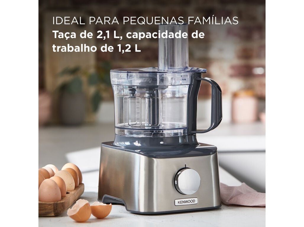 PROCESSADOR ALIMENTOS KENWOOD FDM301SS MULTIPRO COMPACT 800W image number 3