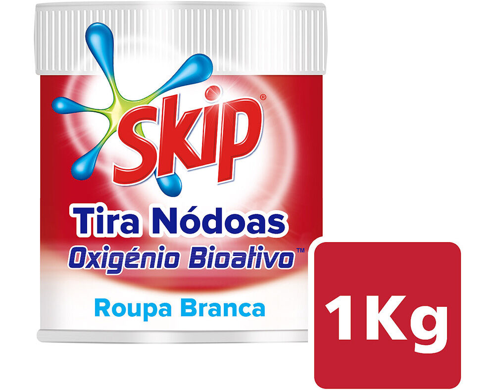 Aditivo Skip Máquina Roupa Pó Roupas Brancas 1kg | Auchan