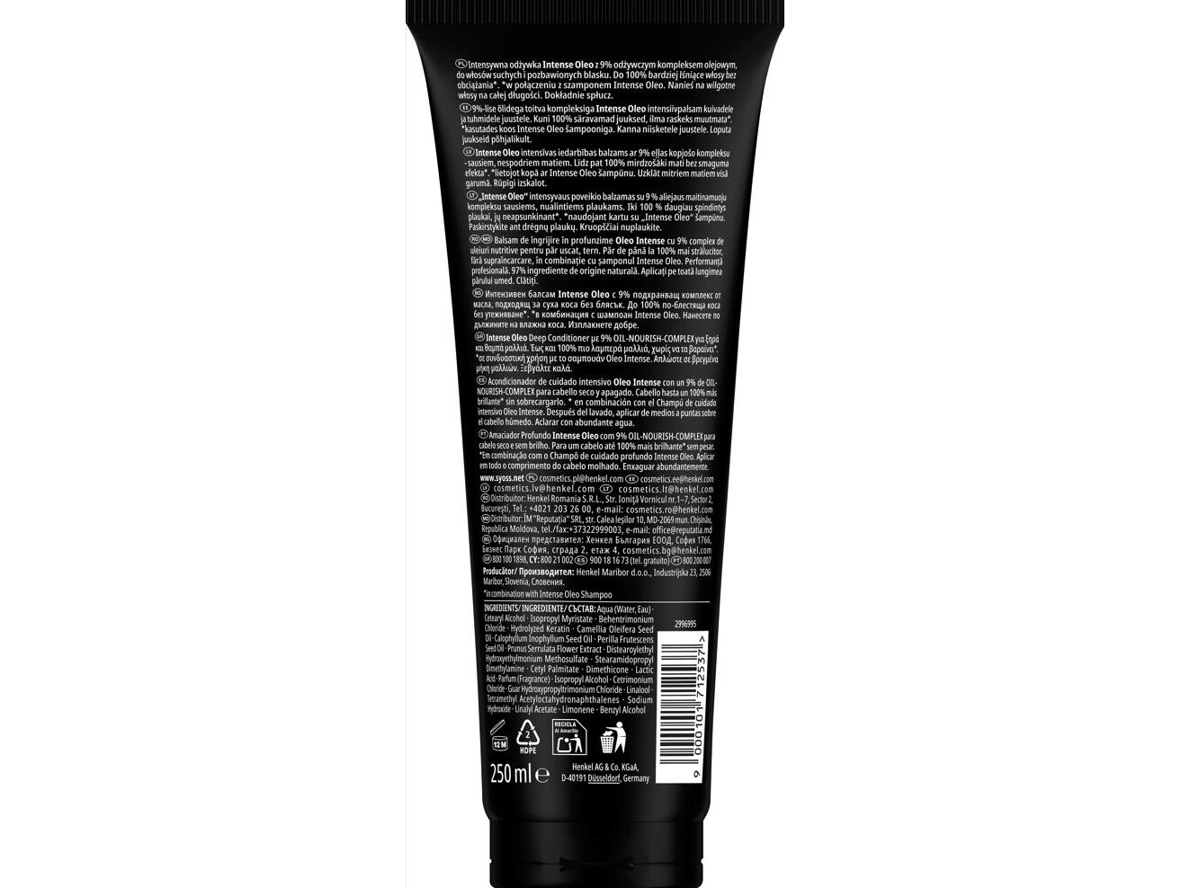 CONDICIONADOR SYOSS INTENSE OLEO DEEP 250 ML image number 1