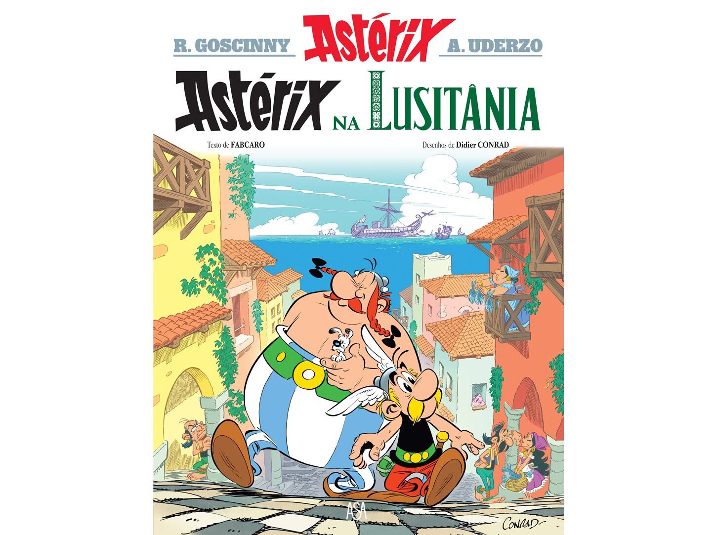 LIVRO AST&Eacute;RIX NA LUSIT&Acirc;NIA